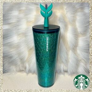 ⭐ Starbucks 2025 Scaled Venti (24oz) Cold Cup Tumbler w/ Twin Tails Topper NWT